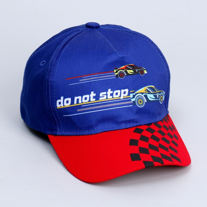 

Кепка детская "Dont stop" рр 54см, Красный;синий