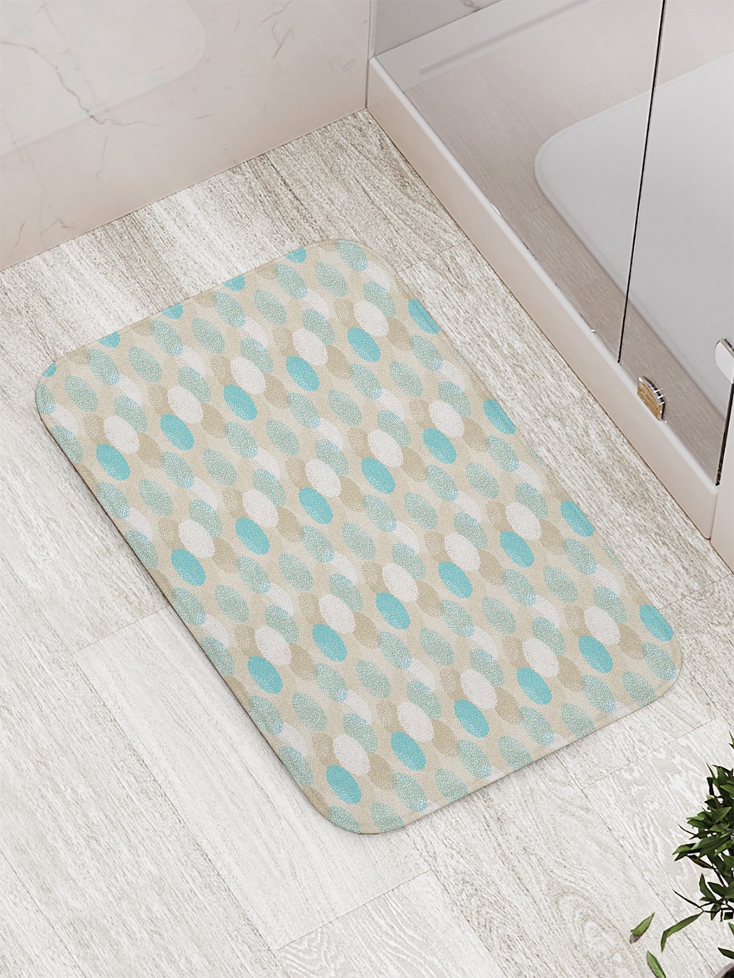 

bath_66200 Коврик противоскользящий для ванной, сауны, бассейна, 77х52 см