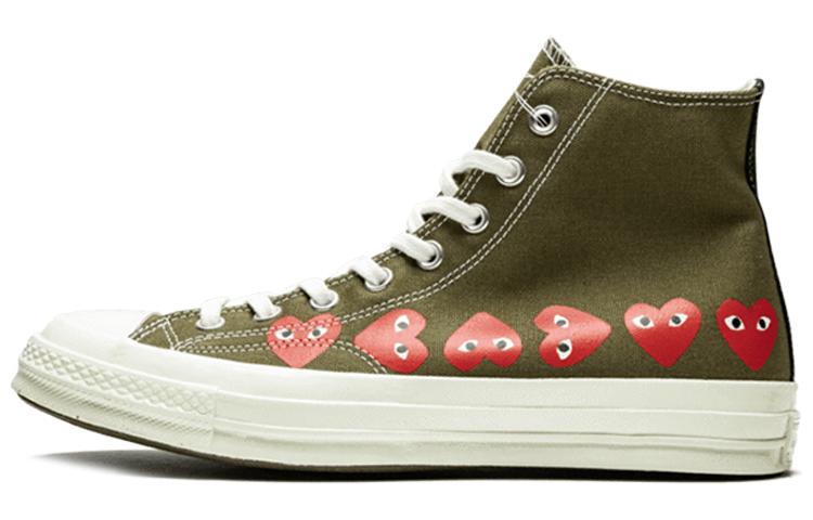 

Кеды унисекс Converse CDG 1970s Chuck хаки 44 EU, CDG x Converse 1970s Chuck
