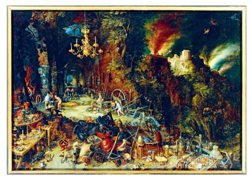 

Пазл Bluebird Jan Brueghel the Elder - Allegory of Fire, 1608, 1000 эл. BL60091