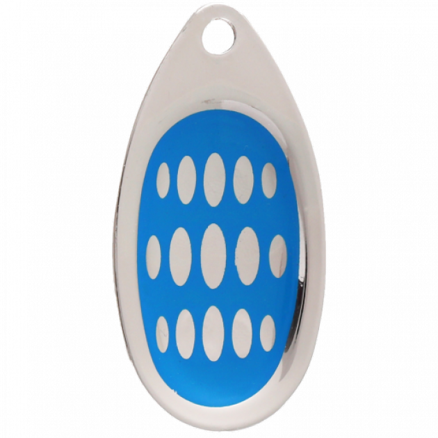 

Блесна вращающаяся Mikado HYPNOTIC № 3- silver blue с мушкой, Голубой;серебристый, Hypnotic