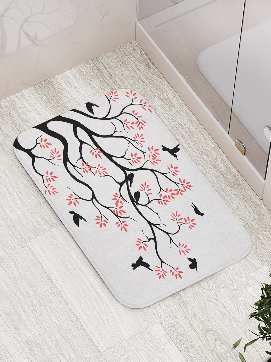 

bath_66174 Коврик противоскользящий для ванной, сауны, бассейна, 77х52 см