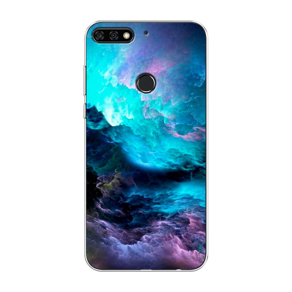 

Чехол Awog на Huawei Nova 2 Lite "Бирюзовое небо", Фиолетовый;черный, 64650-4