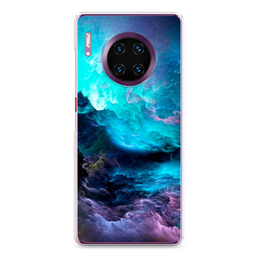 

Чехол Awog на Huawei Mate 30 Pro "Бирюзовое небо", Фиолетовый;черный, 610450-4