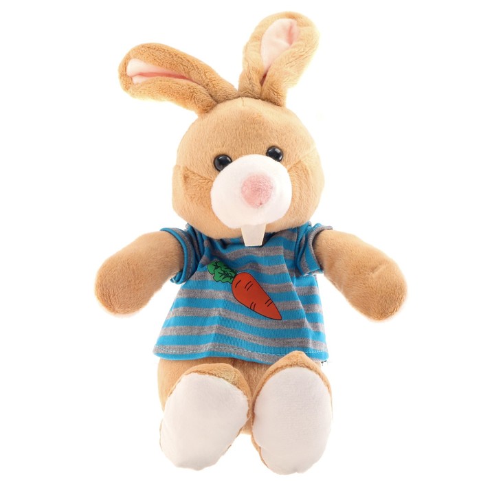 Мягкая игрушка «Кролик в кофте» девочка в красной кофте и заяц
