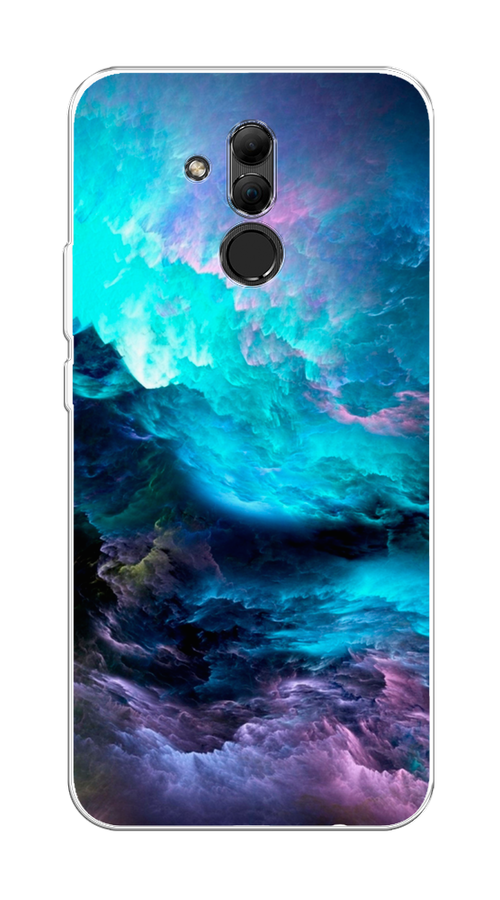 

Чехол Awog на Huawei Mate 20 Lite "Бирюзовое небо", Фиолетовый;черный, 66650-4