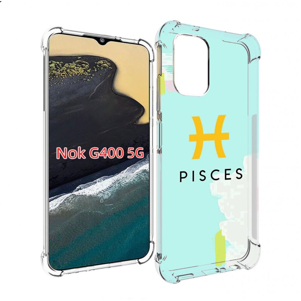 

Чехол MyPads знак-зодиака-рыбы-2 для Nokia G400 5G, Прозрачный, Tocco