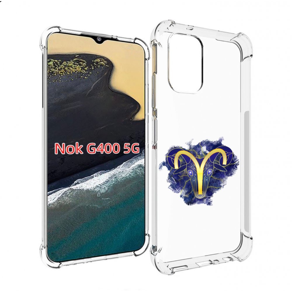 

Чехол MyPads знак-зодиака-овен-8 для Nokia G400 5G, Прозрачный, Tocco