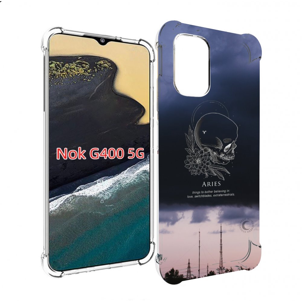 

Чехол MyPads знак-зодиака-овен-4 для Nokia G400 5G, Прозрачный, Tocco