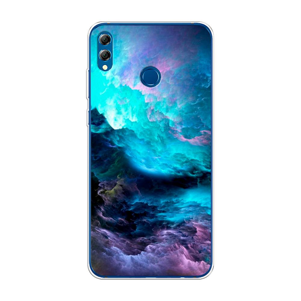 

Чехол Awog на Honor 8X Max "Бирюзовое небо", Фиолетовый;черный, 66550-4
