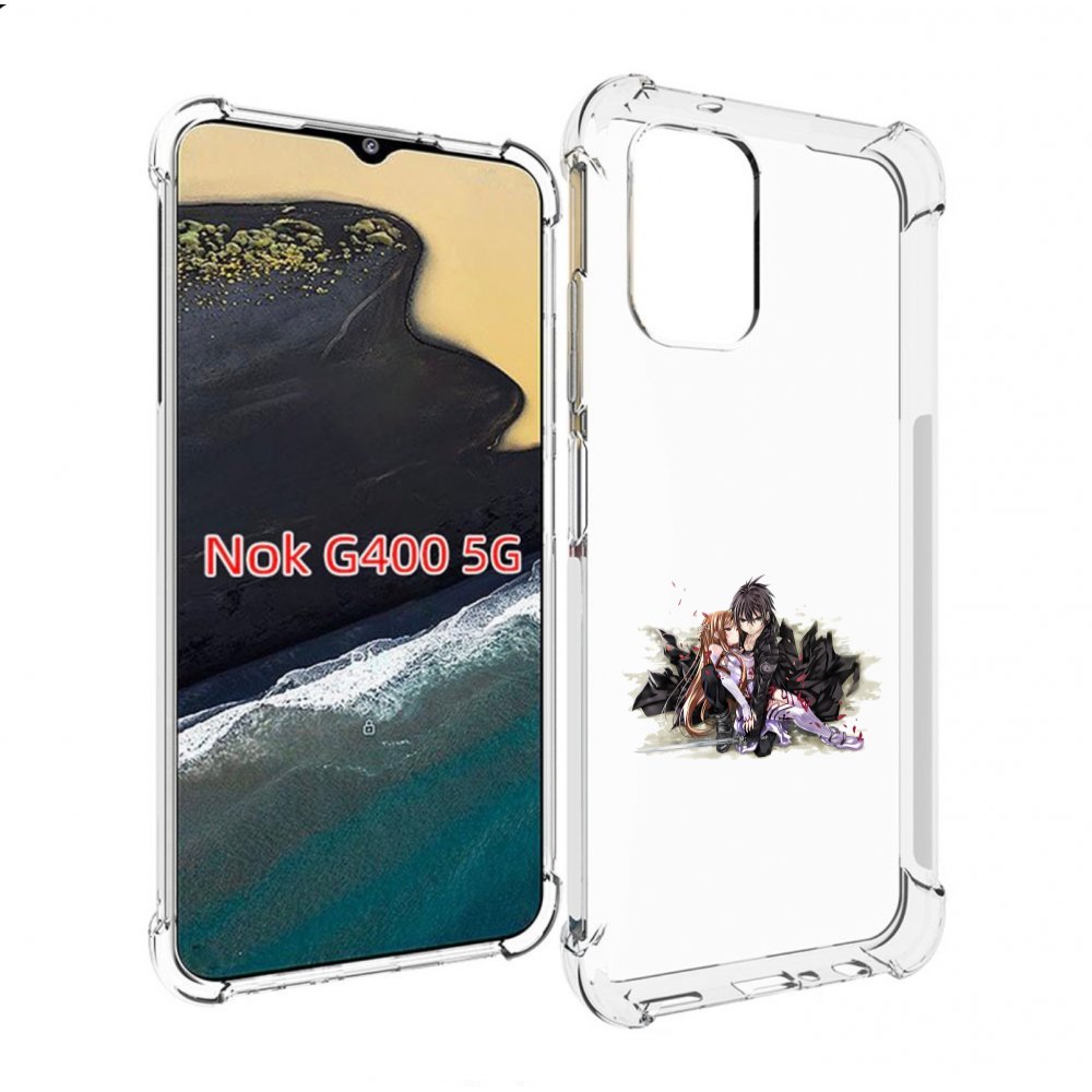 

Чехол MyPads аниме асуна для Nokia G400 5G, Прозрачный, Tocco