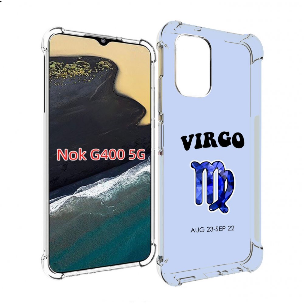 

Чехол MyPads знак-зодиака-дева-1 для Nokia G400 5G, Прозрачный, Tocco