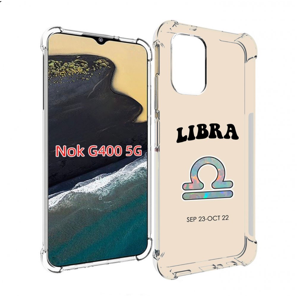 

Чехол MyPads знак-зодиака-весы-6 для Nokia G400 5G, Прозрачный, Tocco