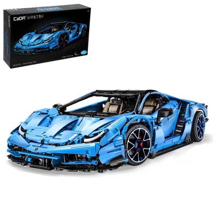 Конструктор CADA техно Спорткар, 3842 дет конструктор double e cada lamborghini centenario 770 4 3842 детали c61041w