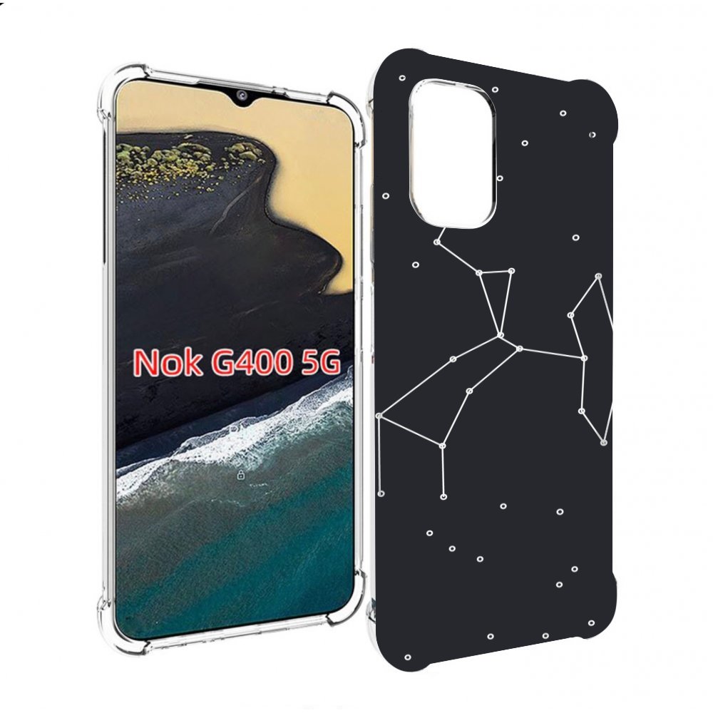 

Чехол MyPads знак зодиака стрелец 6 для Nokia G400 5G, Прозрачный, Tocco