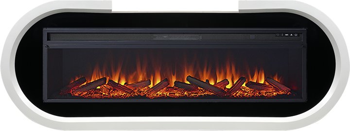 

Каминокомплект Soho - Белый с черным с очагом Vision 60 LOG LED