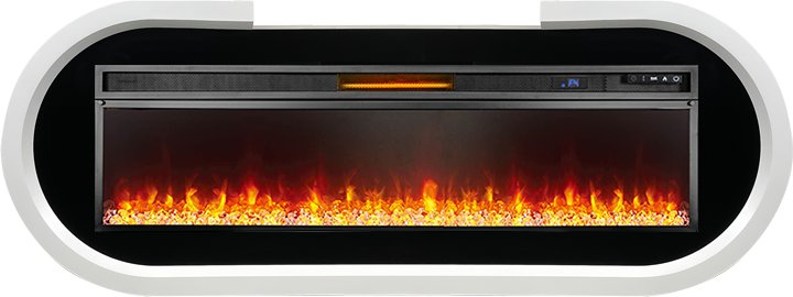 

Каминокомплект Soho - Белый с черным с очагом Vision 60 LED
