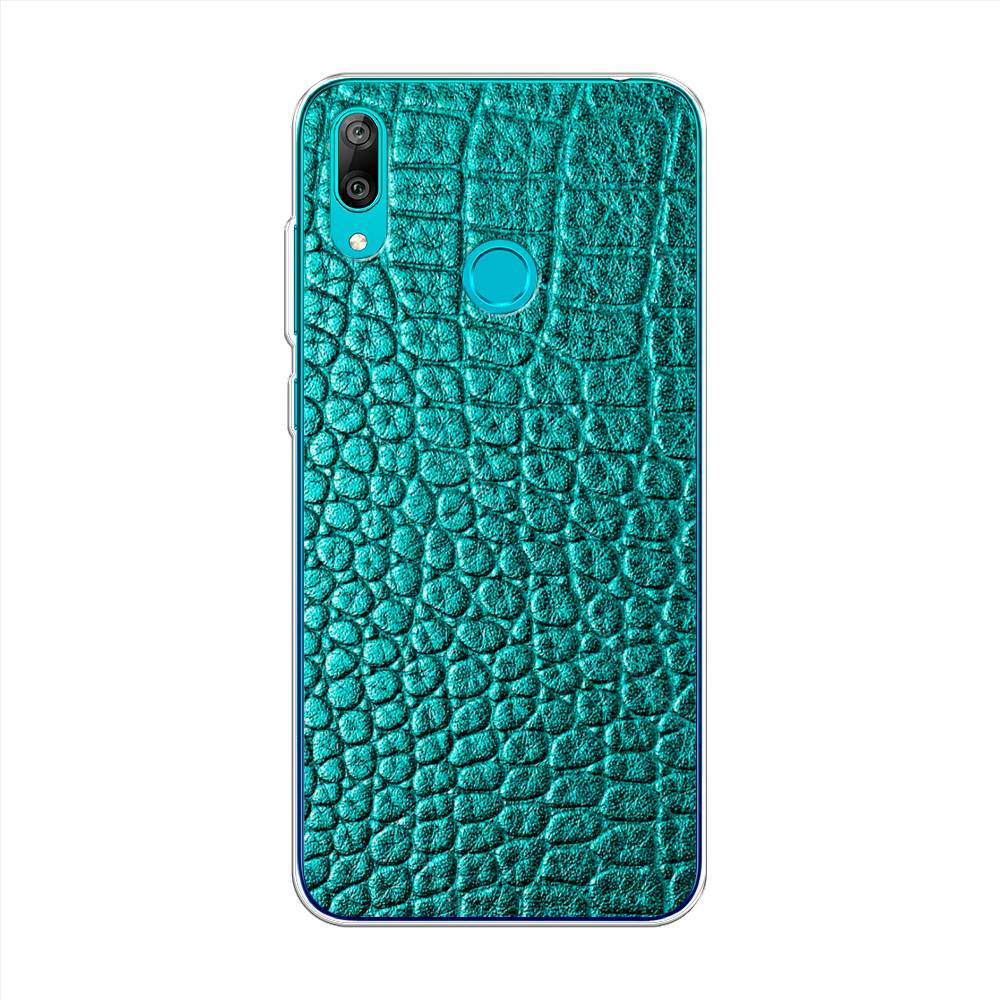 

Чехол Awog "Бирюзовая змея" для Huawei Y7 2019, 68450-3