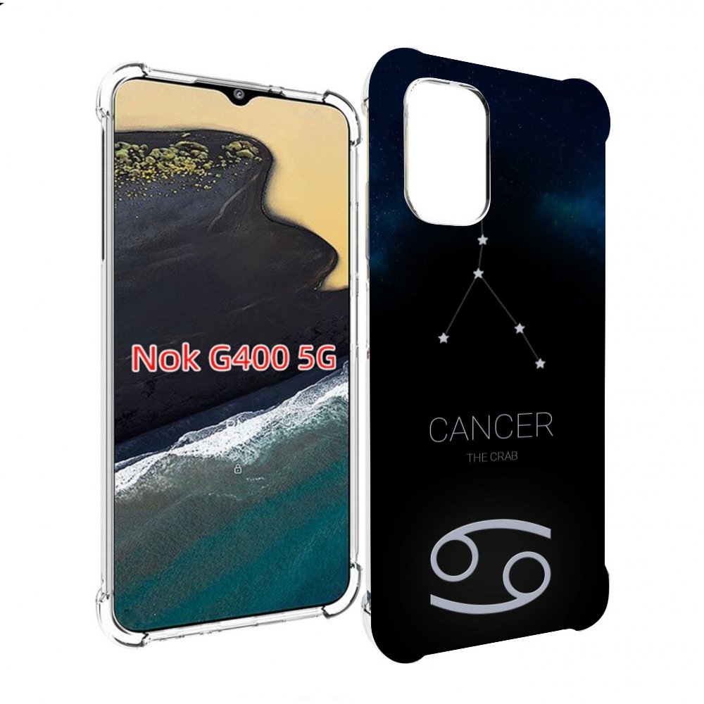 

Чехол MyPads знак зодиака рак 2 для Nokia G400 5G, Прозрачный, Tocco