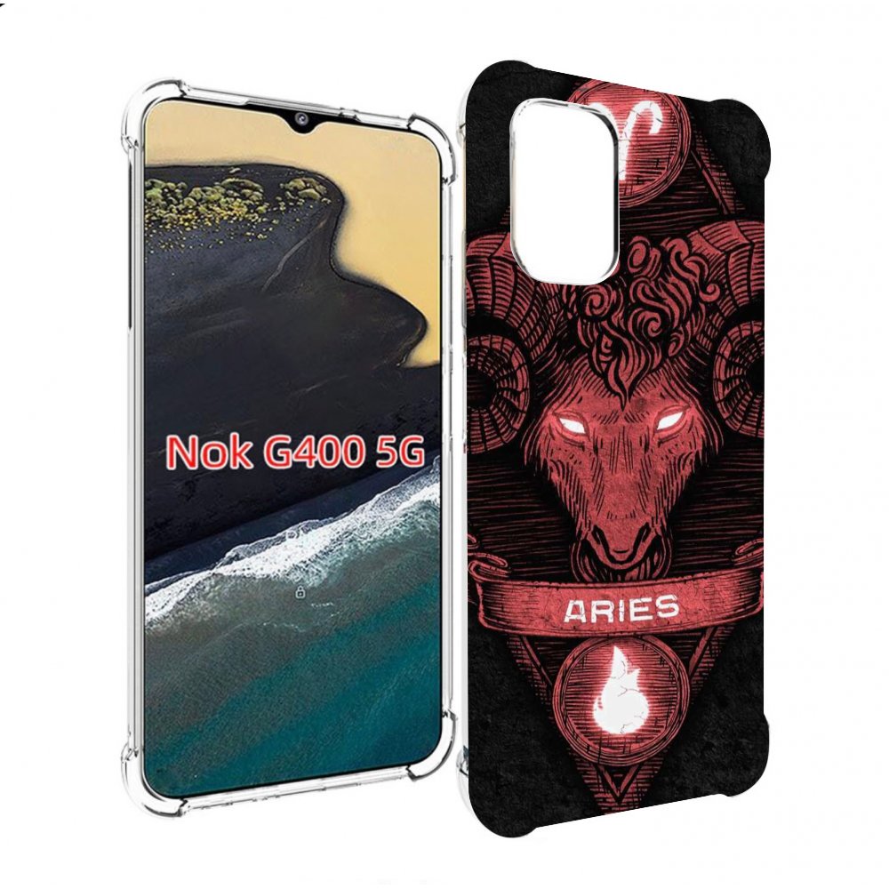 

Чехол MyPads знак зодиака овен 6 для Nokia G400 5G, Прозрачный, Tocco