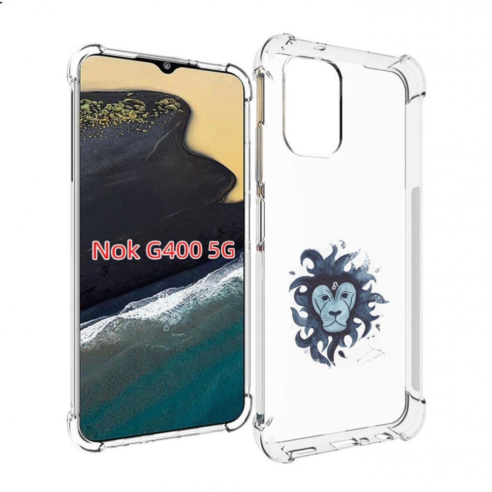 

Чехол MyPads знак зодиака лев 5 для Nokia G400 5G, Прозрачный, Tocco