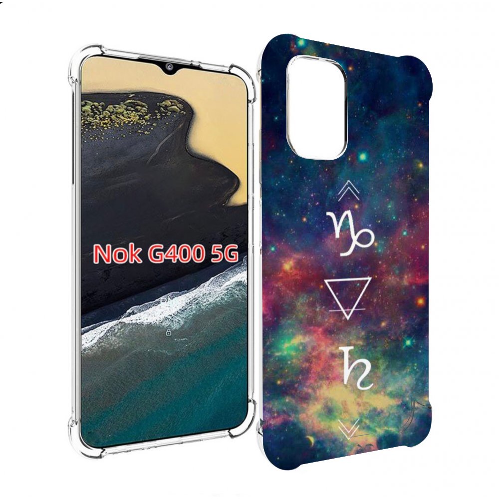 

Чехол MyPads знак зодиака козерог 5 для Nokia G400 5G, Прозрачный, Tocco