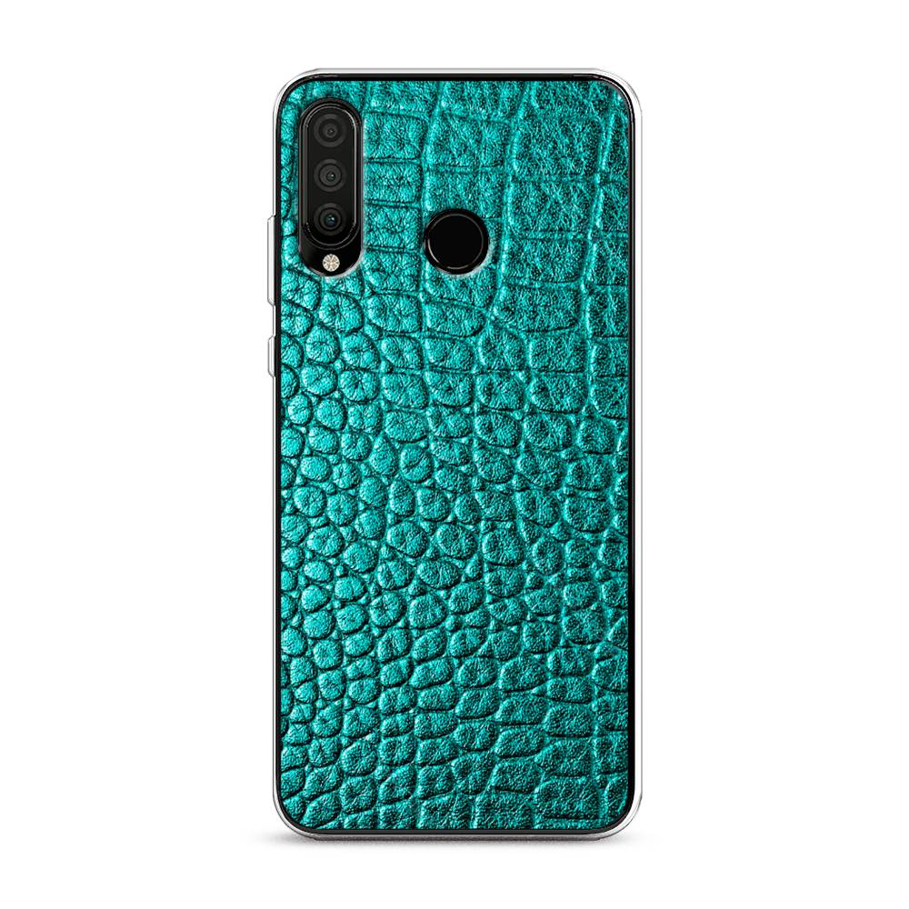 

Чехол Awog "Бирюзовая змея" для Huawei P30 Lite, 67950-3