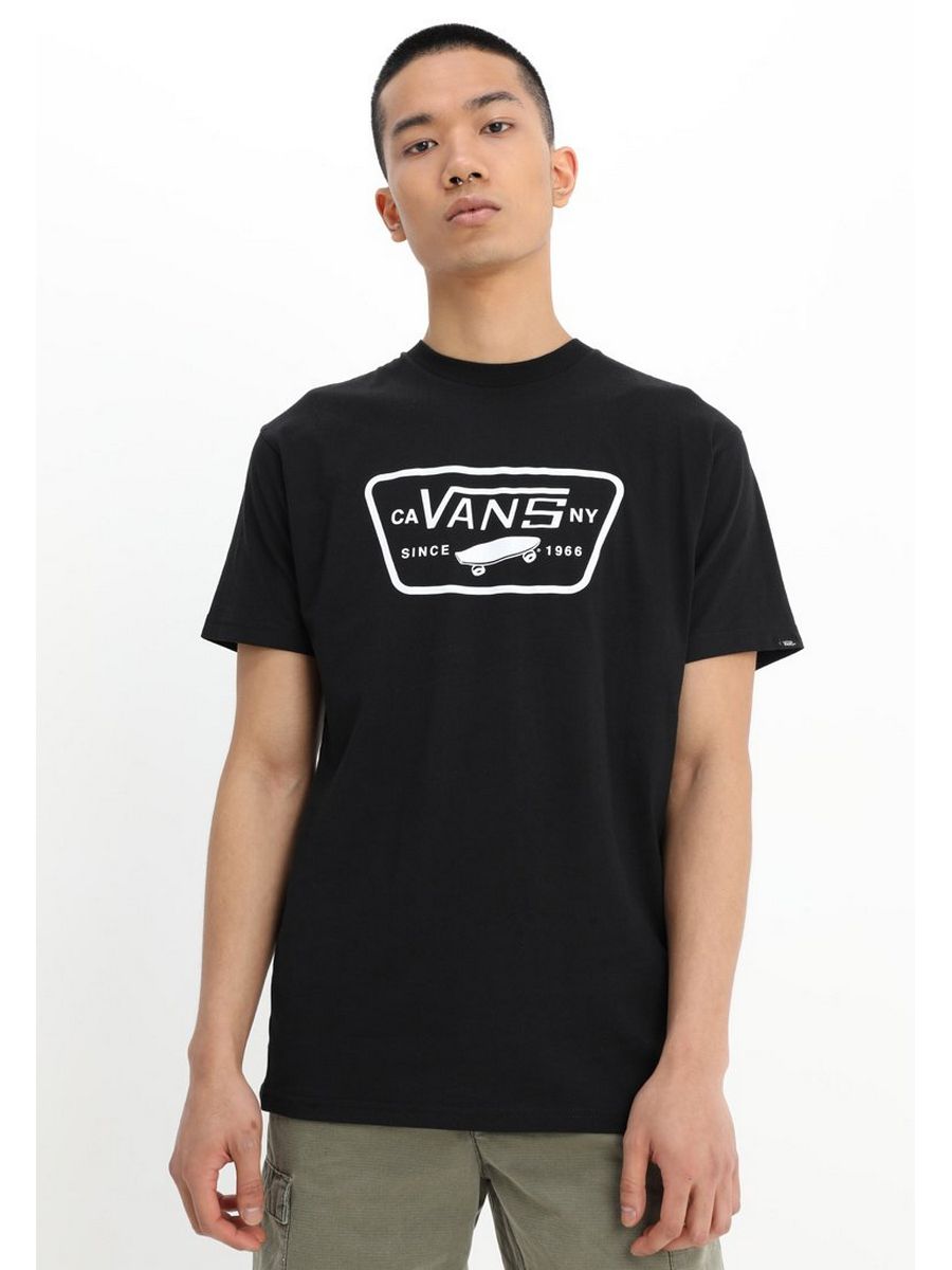 

Футболка мужская Vans VA222O045 черная L, Черный, VA222O045