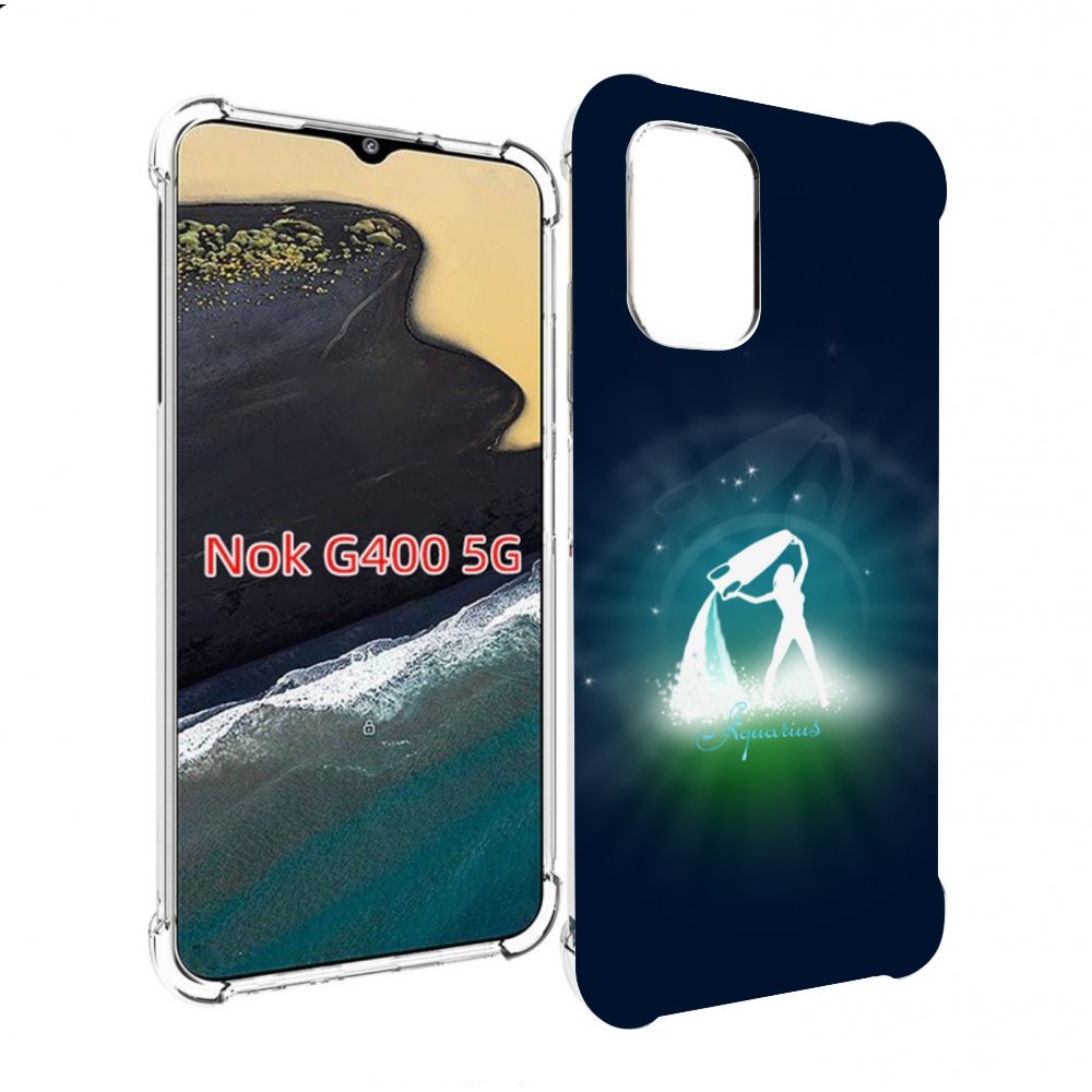 

Чехол MyPads знак зодиака водолеи 1 для Nokia G400 5G, Прозрачный, Tocco