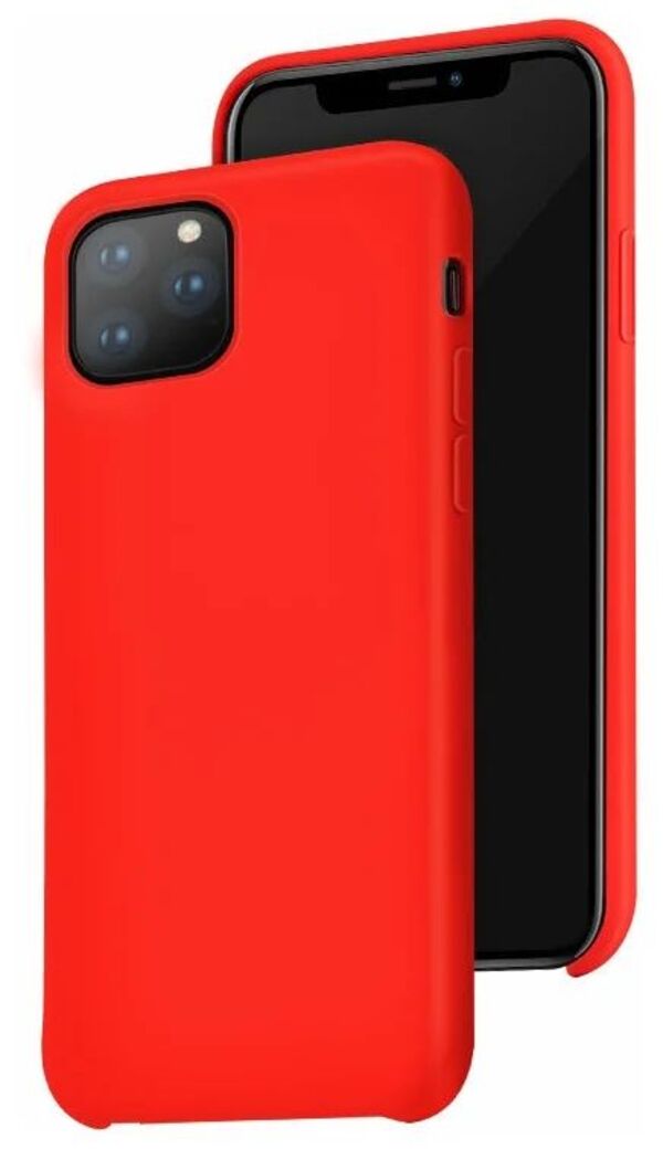 фото Силиконовый чехол для iphone 11 pro hoco красный china