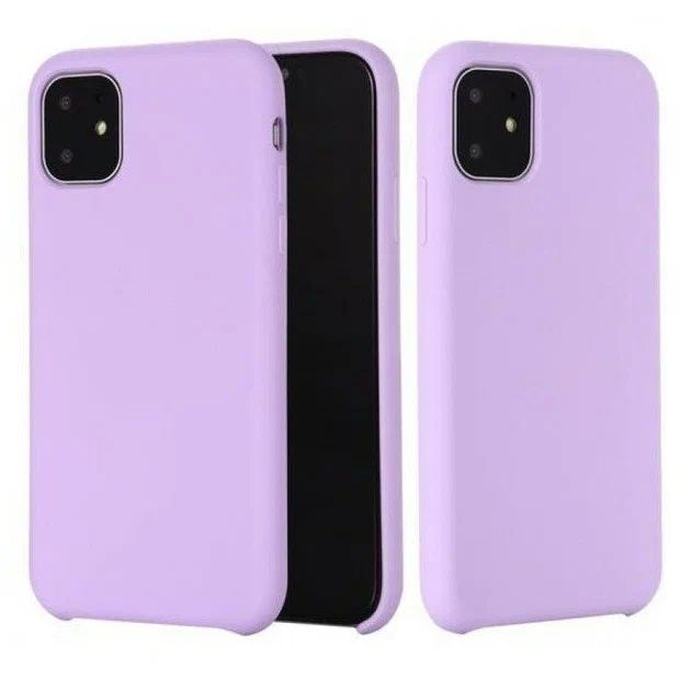 

Силиконовый чехол для iPhone 11 Pro Hoco фиолетовый