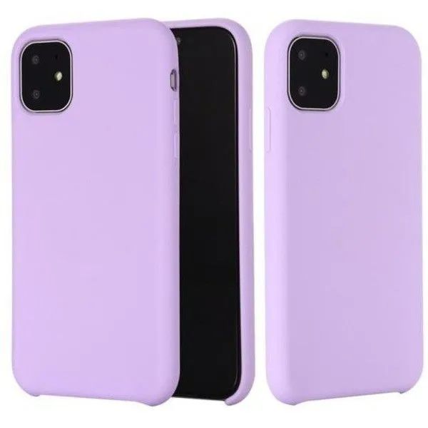 Силиконовый чехол для iPhone 11 Pro Max Hoco фиолетовый