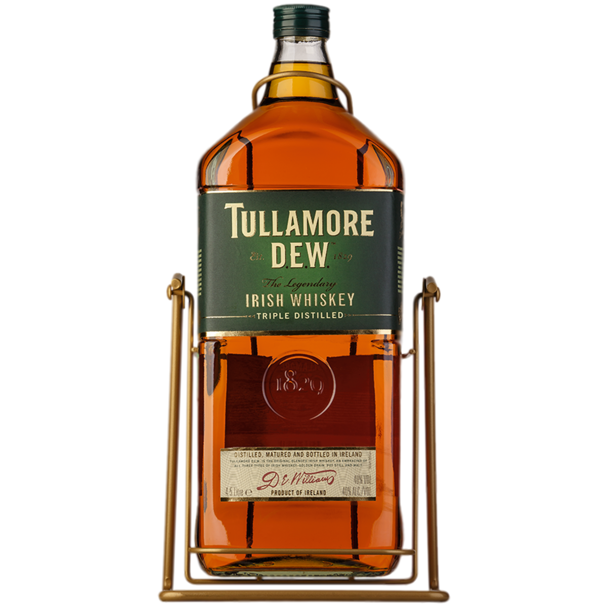 

Виски Tullamore D.E.W. 4,5 л в подарочной упаковке + качели