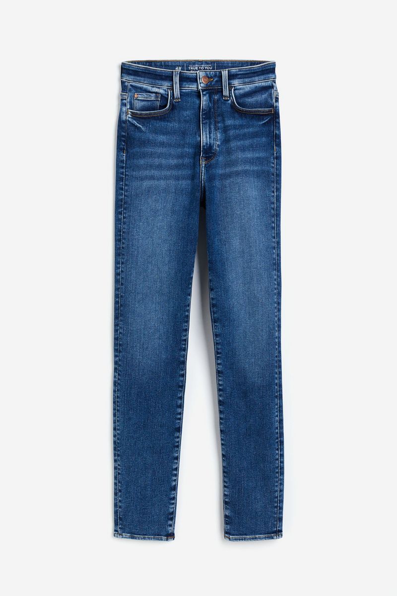 

Джинсы женские H&M 0986211 синие 3XL, Синий, 0986211