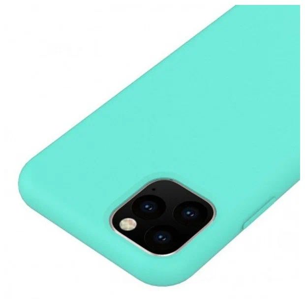 Силиконовый чехол для iPhone 11 Pro Hoco бирюзовый