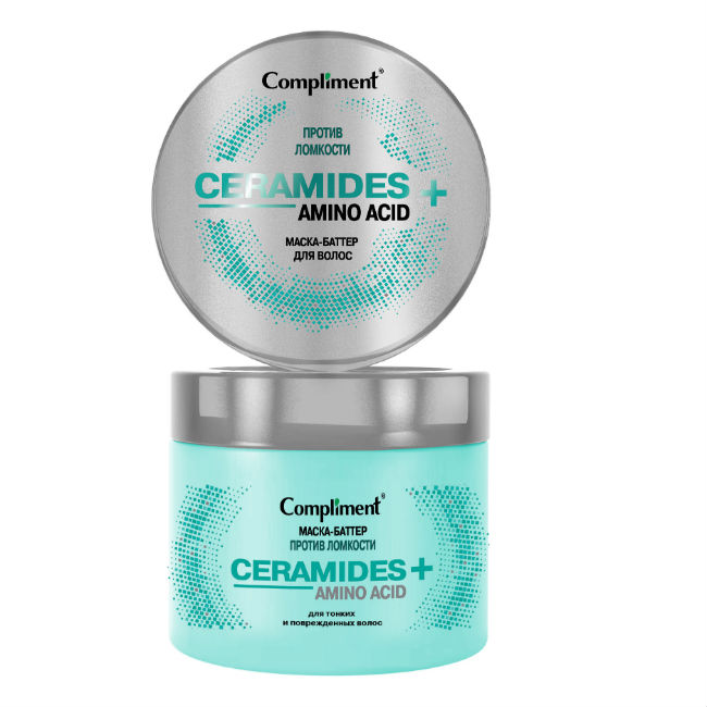 

Маска-баттер Compliment Ceramides+Amino Acid для тонких и поврежденных волос 300 мл