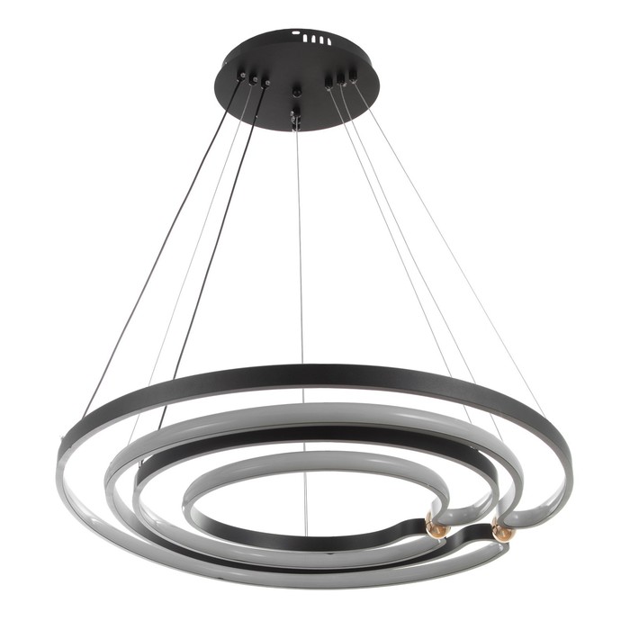 

Светильник "Ригель" LED 260Вт 3000-6000К черно-золотой 100х100х100 см