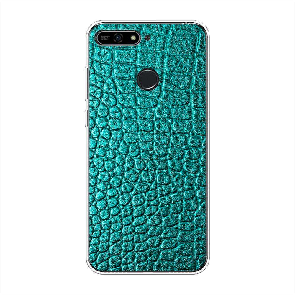 

Чехол Awog "Бирюзовая змея" для Honor 7A Pro, 65450-3