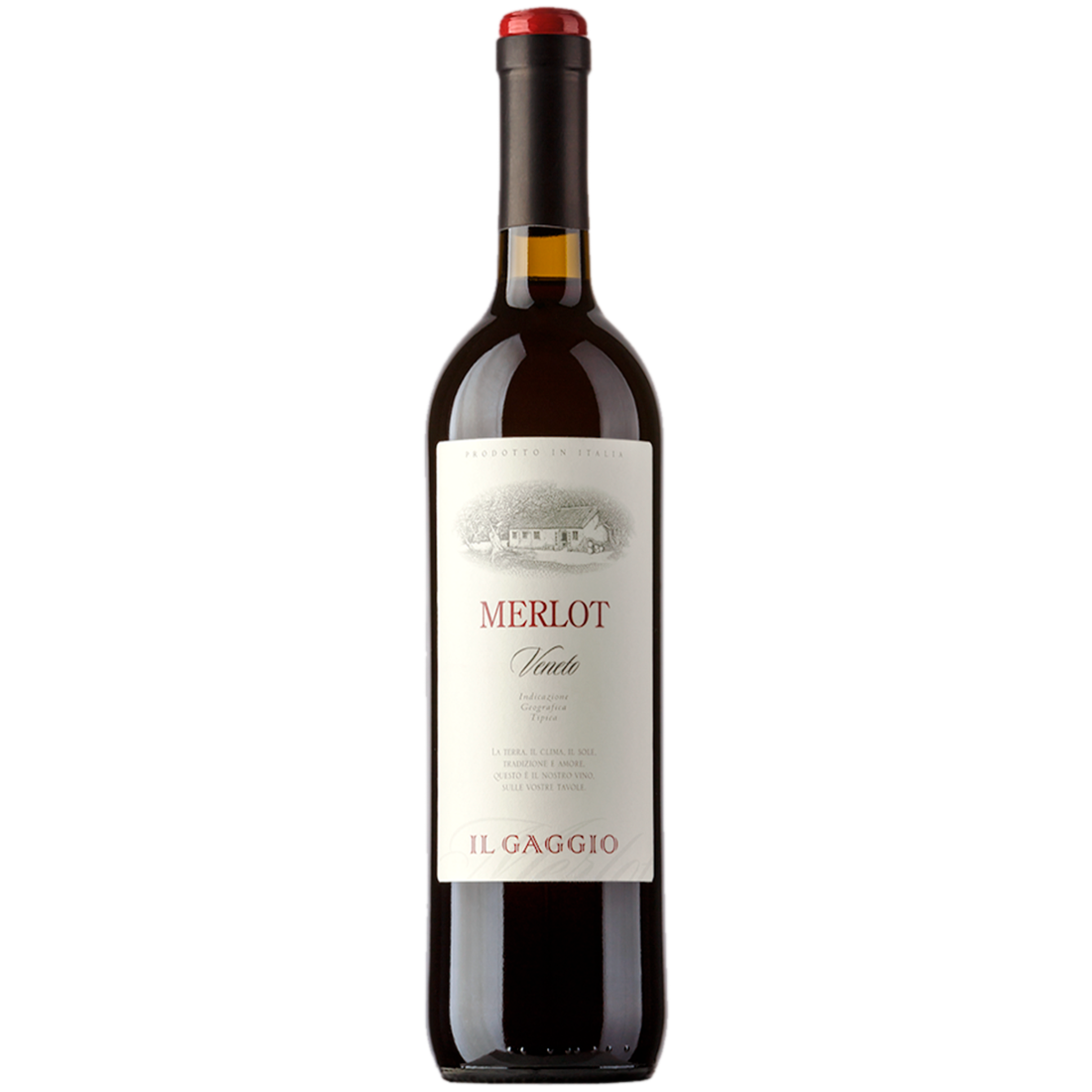 

Вино Il Gaggio Merlot красное сухое 0,75 л