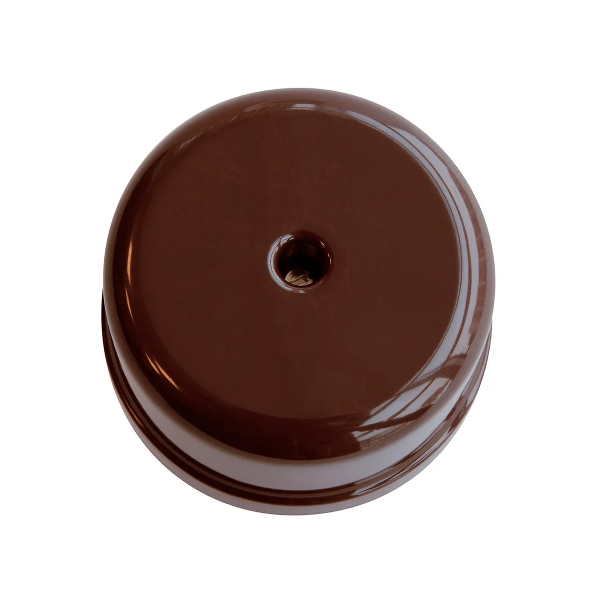 Распаячная коробка Retro Electro, коричневая, пластик игрушка вибрирующая 5 см бело коричневая