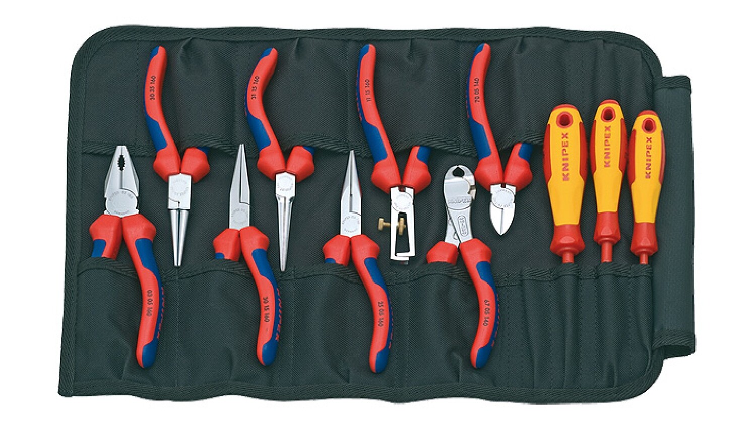 

Планшет Knipex c инструментами мягкий, 11 пр. KN-001941, KN-001941