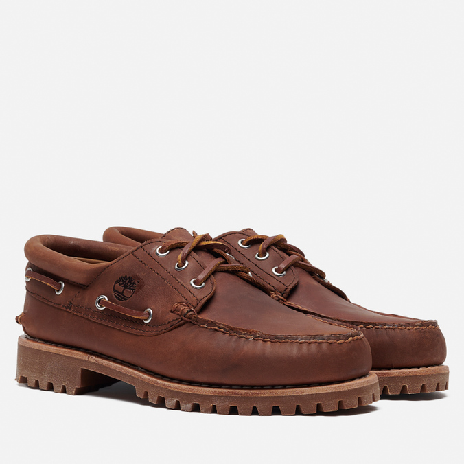 

Мужские ботинки Timberland Authentics 3 Eye Classic коричневый, размер 41.5 EU, Authentics 3 Eye Classic