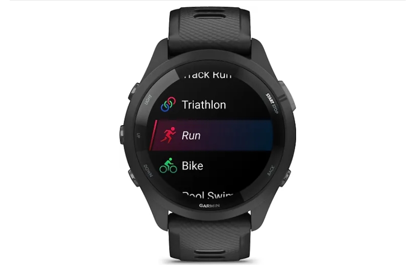 Спортивные часы Garmin Forerunner 265, черный серый