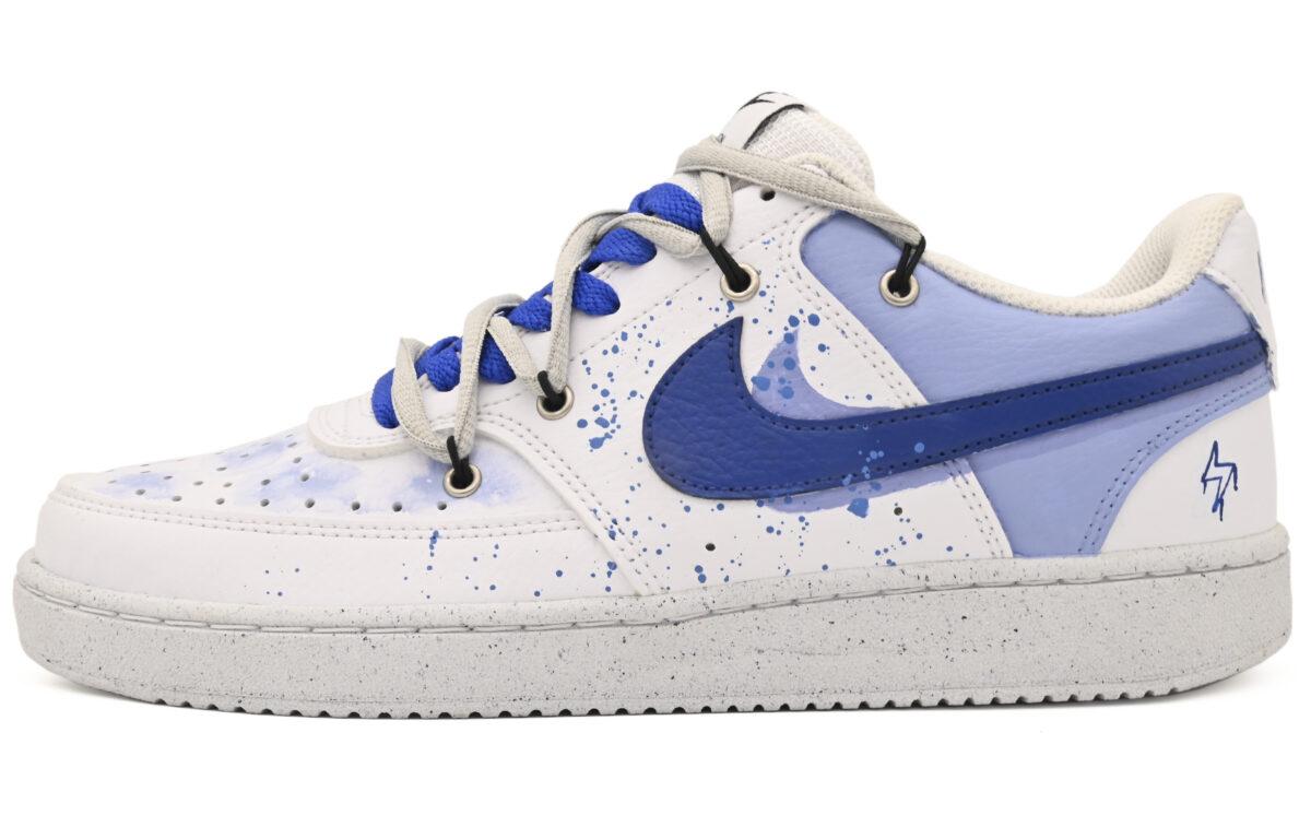 

Кеды унисекс Nike Court Vision 1 Low белые 45 EU, Белый, Court Vision 1 Low