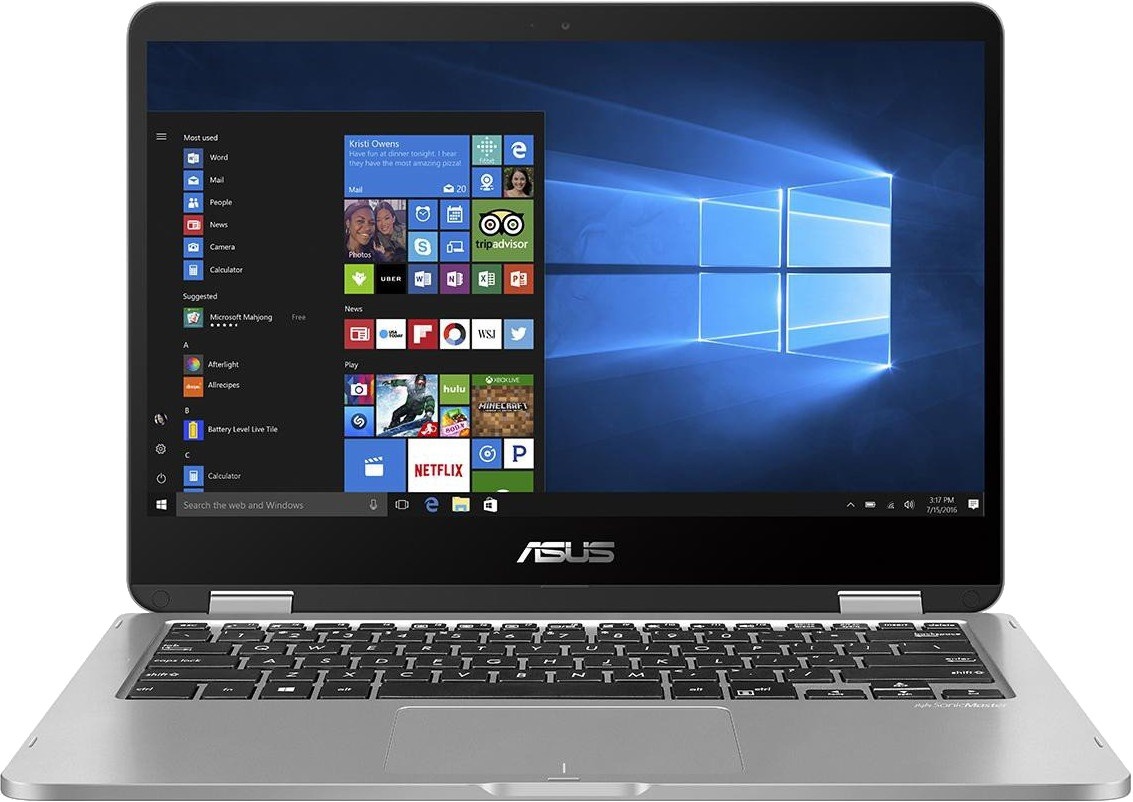 фото Ноутбук asus vivobook tp401ma-ec296t gray (90nb0iv1-m08990)