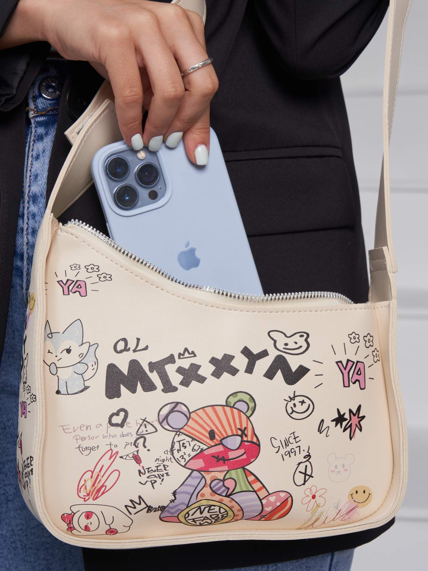 

Сумка женская Mishka S 12345, белый, 12345