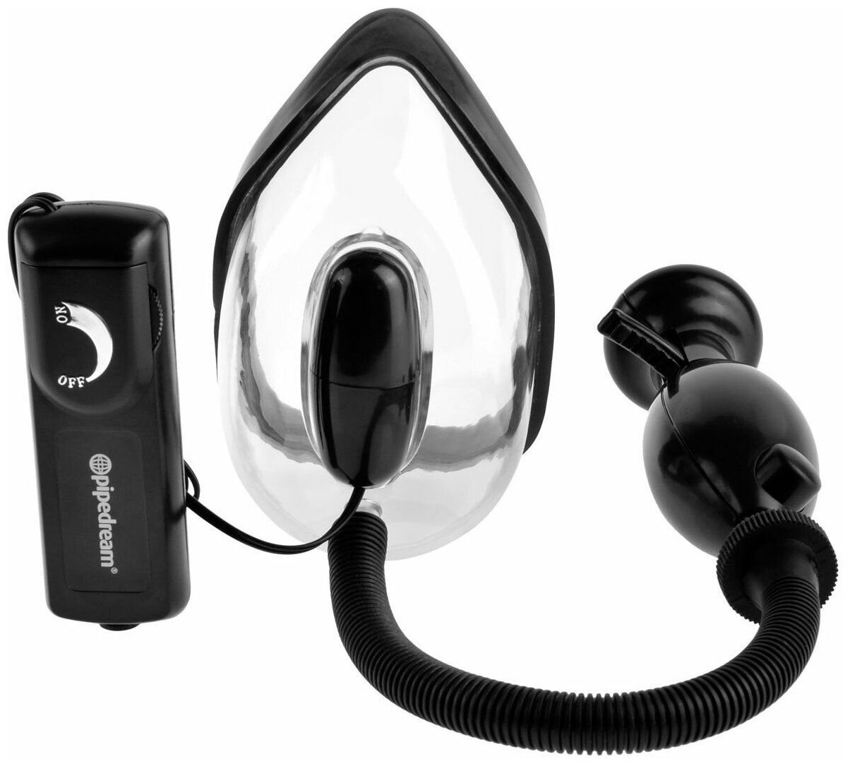 Вакуумая помпа с вибрацией Extreme Pussy Pump Pipedream