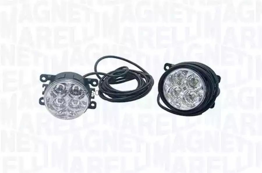 MAGNETI MARELLI 713120117010 Фонарь дневного света LED кругл,2шт+уст-ный к-т,P=6Вт ,темп-р