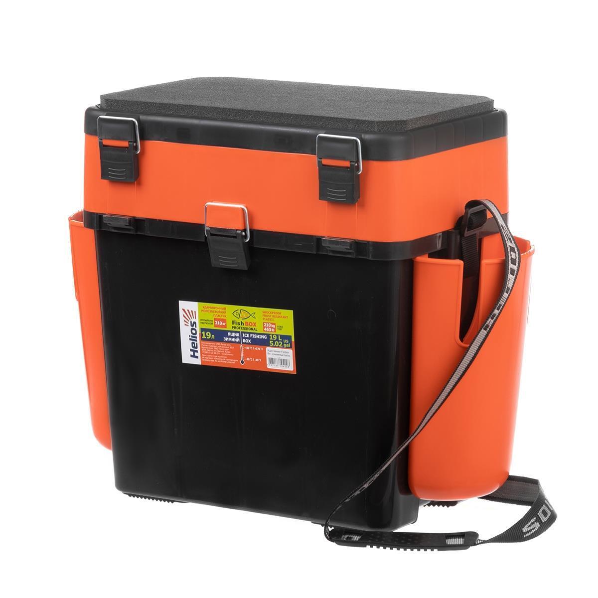 

Ящик зимний FishBox (19л) оранжевый Helios, Оранжевый;черный, FishBox