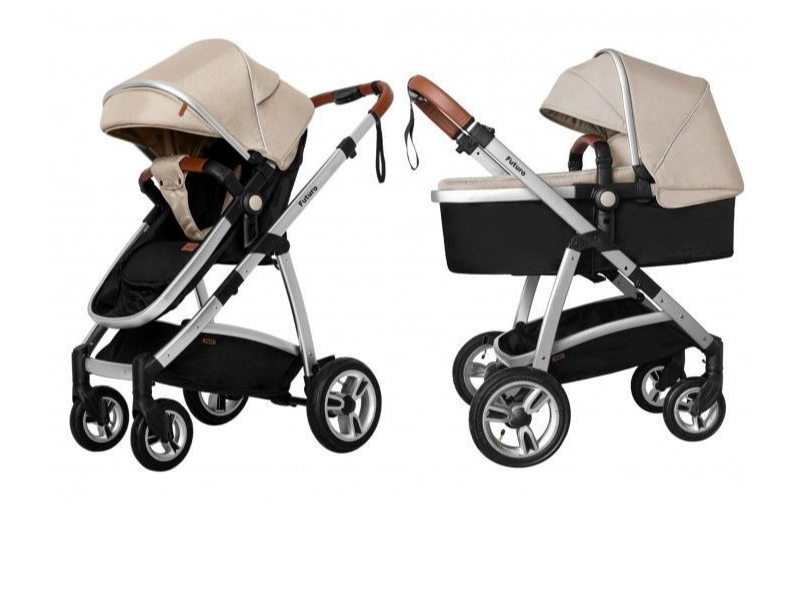 Прогулочная коляска Baby Tilly Futuro AIR T-165 Peanut Beige